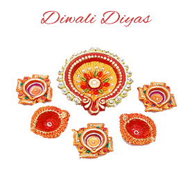 Diwali Diyas in Ambarnath