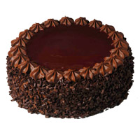 Best New Year Cakes to Mumbai 2 Kg Chocolate Cake From 5 Star Bakery