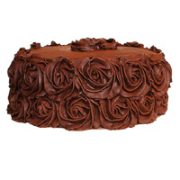 Send Cake to Frined, 3 Kg Chocolate Cake From 5 Star Bakery to Mumbai