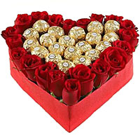 Place Online Order for Diwali Gifts in Mumbai comprising 96 Pcs Ferrero Rocher Bouquet of Chocolates to Mumbai