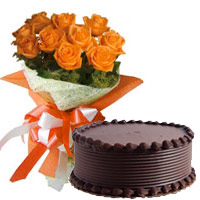 Send Valentine's Day Flowers Cakes to Mumbai