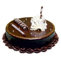 Delivery of 3 Kg Chocolate Truffle Cake to Mumbai From 5 Star Bakery Happy Friendship Day Cakes to Mumbai