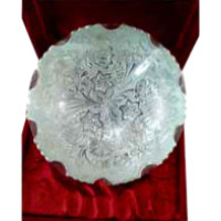 Christmas Gifts Delivery in Akola incorporate with Silver Plated Big Bowl in Brass