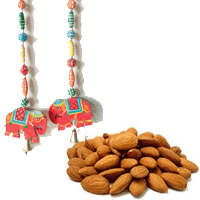 Almonds with Elephant Hanging Bandhanwar