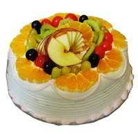 Send 1 Kg Eggless Fruit Cake to Mumbai Online From 5 Star Bakery
