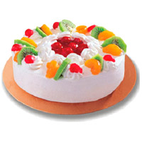 Order Online New Year Cakes in Mumbai take in 2 Kg Fruit Cake From 5 Star Bakery