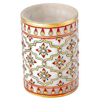 Send Diwali Gifts to Mumbai consist of Pen Holder in Marble