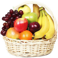 Send Christmas Gifts to Mumbai Send to 2 Kg Fresh Fruits Basket