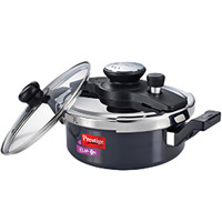 Shop for Gifts to Pune consisting Prestige Clip On Kadai Pressure Cooker (3 ltr) on Diwali