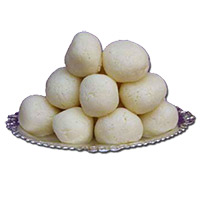 Best Gift Delivery for Friendship Day of 1 Kg Rasgulla, Sweets in Mumbai