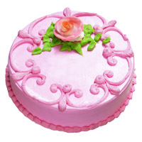 Eggless Valentine's Day Cakes in Mumbai - Strawberry Cake