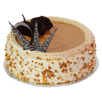 Online Cake Delivery to Mumbai - Butter Scotch Cake From 5 Star
