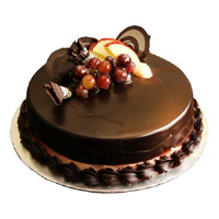 Send Rakhi Cakes to Mumbai with 2 Kg Butter Scotch Cake From 5 Star Bakery