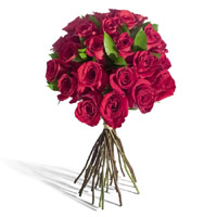 Rakhi Online Delivery, Send Red Roses Bouquet 12 flowers to Mumbai on Rakhi