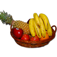 Send Bhaidooj fresh fruits with Gifts to Mumbai that is 1 Kg Fresh Fruits Basket
