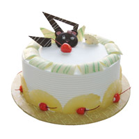 Deliver Cakes to Mumbai - Pineapple Cake From 5 Star